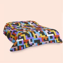 Block Game Colcha Cama 105 (200x260 Cm) Multicolor