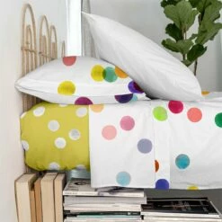 Confetti Sábana Cama 80/90 (160x270 Cm) Multicolor