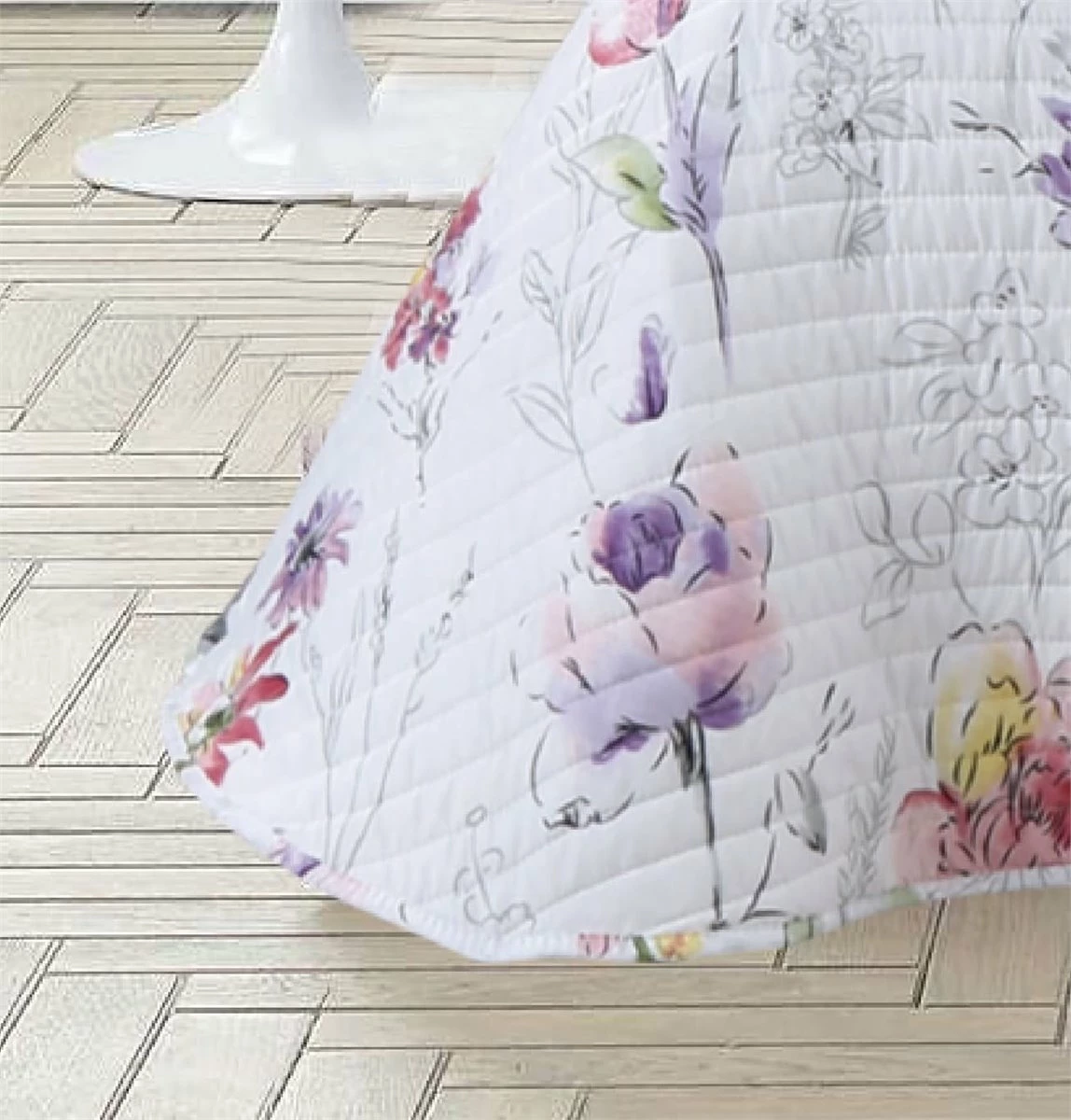 Colcha Bouti + Funda Cojín Cama De 105cm Silene Donegal 4 Colcha Bouti + Funda Cojín Cama De 105cm Silene Donegal - Imagen 2