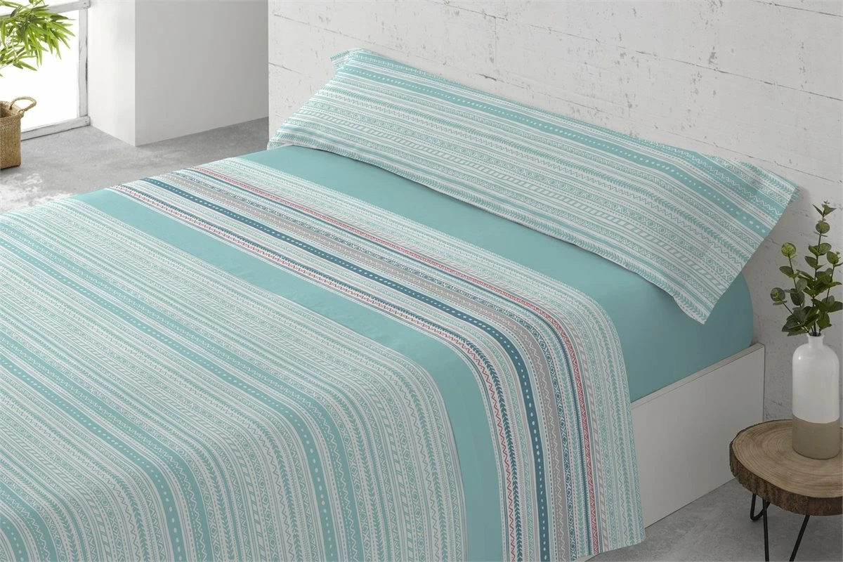 Juego De Sábanas Tres Piezas Cama De 90 Mandala Azul Donegal 3 Juego De Sábanas Tres Piezas Cama De 90 Mandala Azul Donegal