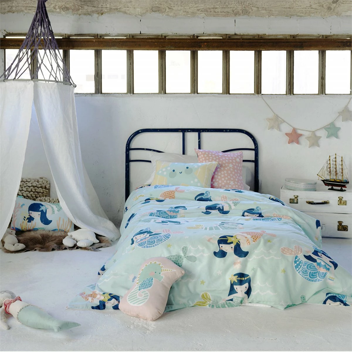 Seamaid Juego Nórdico 155x220 Multicolor 3 Seamaid Juego Nórdico 155x220 Multicolor