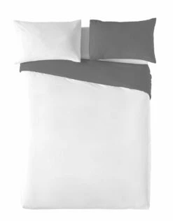 FUNDA NORDICA BICOLOR REVERSIBLE GRIS 7 / BLANCO CAMA 90 -Forros De Cama Ventas 2024 a466c5416d9294588e0960ee234a8fd6fd4ac1cf e2ba95bc36fb46adb3c632561acf0967