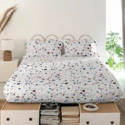 Terrazzo Sábana Cama 80/90 (160x270 Cm) Multicolor -Forros De Cama Ventas 2024 a4ce2a3d7c9bed4bea4409a85ca4065b00b1d7ba 8088fdd6e46e47fa9b710db874682443