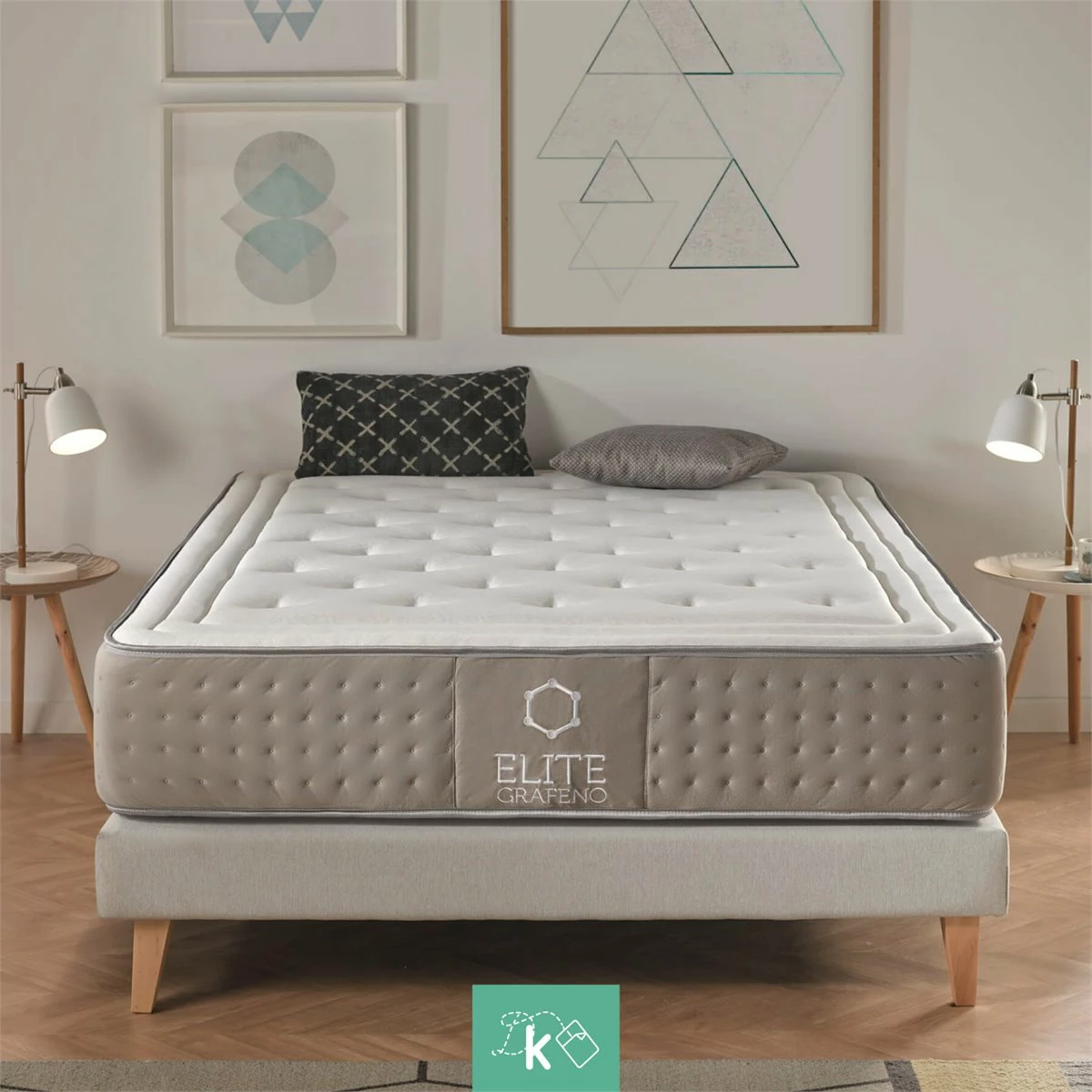 Colchón Viscoelástico 80 X 180 Cm ViscoGrafeno Alta Gama Altura +/- 30 Cm 5 Colchón Viscoelástico 80 X 180 Cm ViscoGrafeno Alta Gama Altura +/- 30 Cm - Imagen 3