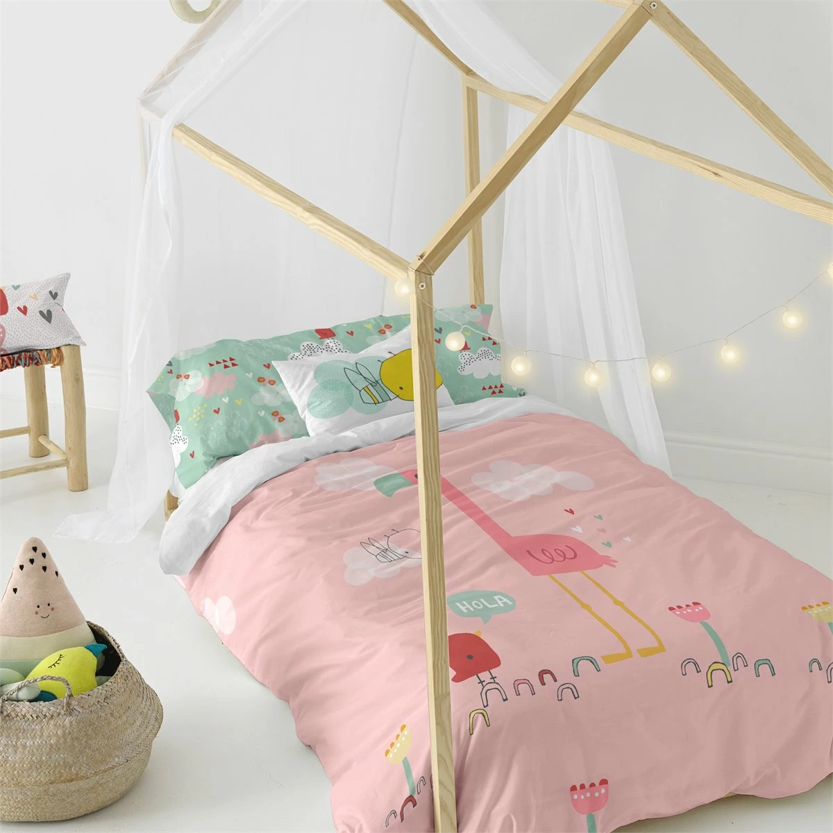 Hola Juego Nórdico 155x220 Multicolor 4 Hola Juego Nórdico 155x220 Multicolor - Imagen 2