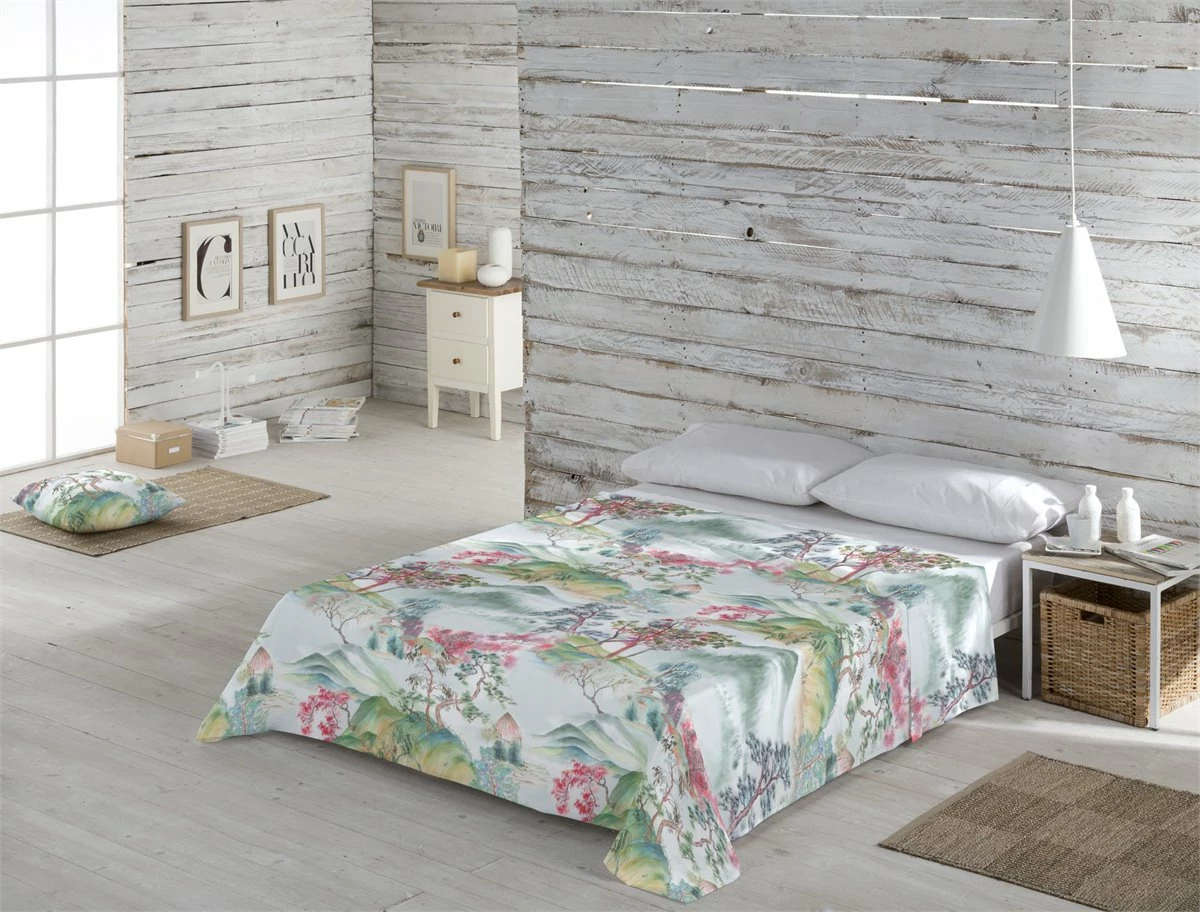 JUEGO DE SÁBANAS HAKONE CAMA 90 4 JUEGO DE SÁBANAS HAKONE CAMA 90 - Imagen 2