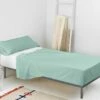 Basic Juego De Sábana Cama 80/90 (160x270 Cm) Menta