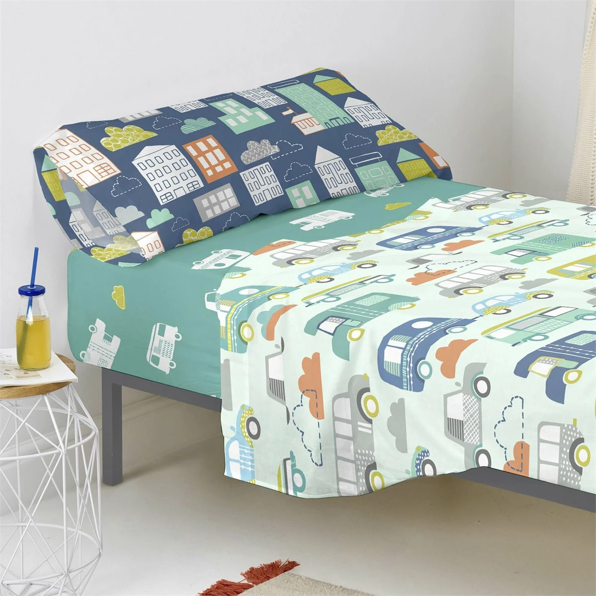 Holidays Bajera Cama 90 (90x200 Cm) Multicolor 5 Holidays Bajera Cama 90 (90x200 Cm) Multicolor - Imagen 3