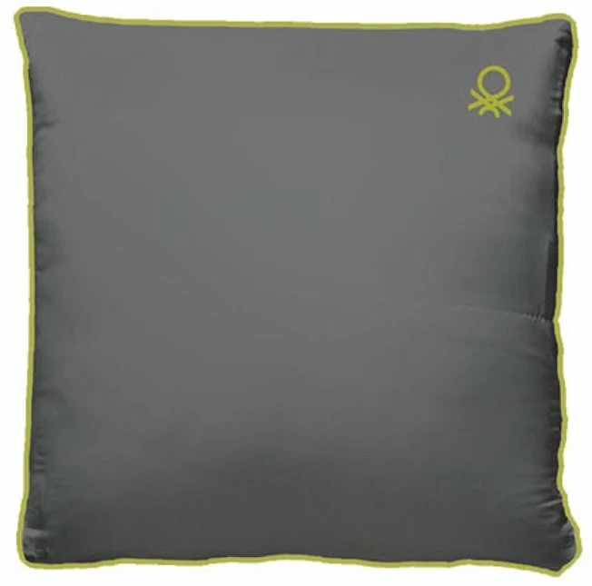 Cojín BENETTON Color GRIS 45x45cm 3 Cojín BENETTON Color GRIS 45x45cm