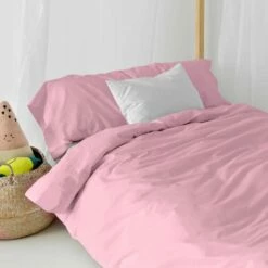 Basic Juego Nórdico 155x220 Rosa Palo