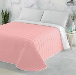 COLCHA BOUTI REVERSIBLE BICOLOR L.302 ROSA/BLANCO CAMA 90 -Forros De Cama Ventas 2024 cd2ce927ad162638190ce899d1f8cb84ffb27ca6 f936c384b8cf42a89ff0a5c0e8647cb4