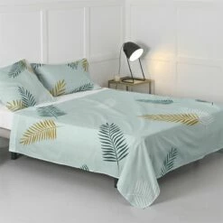 Foliage Mint Sábana Cama 80/90 (160x270 Cm) Multicolor -Forros De Cama Ventas 2024 cd9a5d598099aee6bc1b07c08845377e3419da98 69a500be40e248889c1c883ddd0bc070