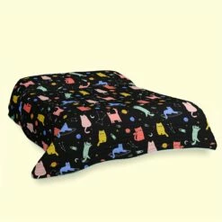 Cosmic Cats Colcha Cama 80/90 (180x260 Cm) Multicolor