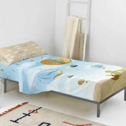 Montgolfiere Juego De Sábana Cama 80/90 (160x270 Cm) Multicolor -Forros De Cama Ventas 2024 cef9c11abd5181f9e683bd06ff26be05f37f3e3e 2859a8a60f074ab1a559ddc6a20542f0