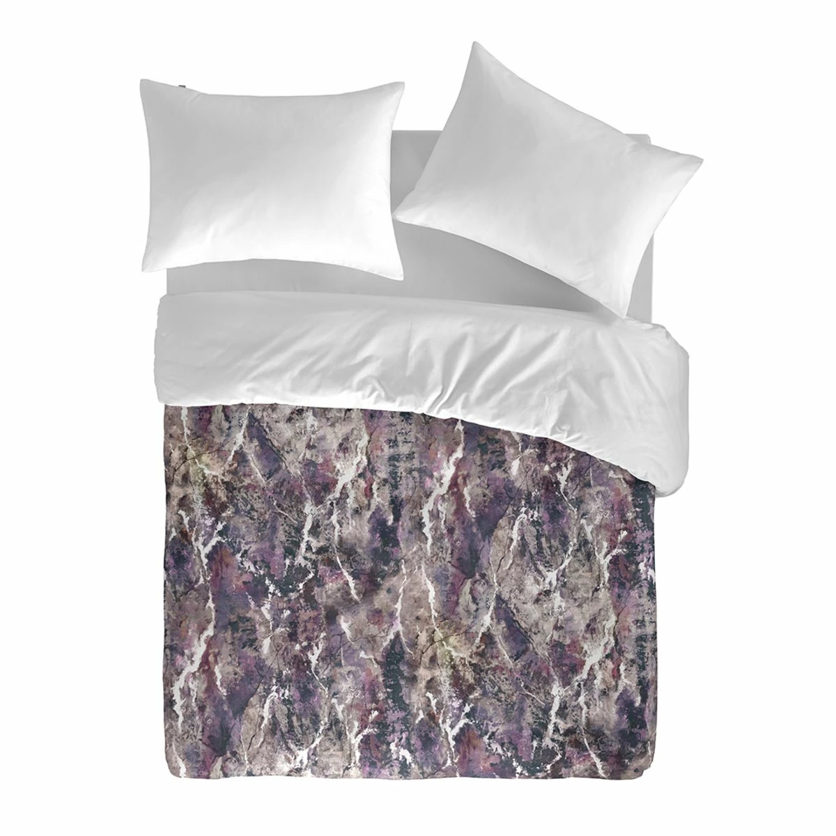 Guy Laroche Funda NórdicaHAZAR Violeta/blanco 140x200cm 4 Guy Laroche Funda NórdicaHAZAR Violeta/blanco 140x200cm - Imagen 2