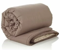 Colcha FLEX Color Beige Y Chocolate