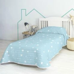 Little Star Blue Colcha Cama 80/90 (180x260 Cm) Azul -Forros De Cama Ventas 2024 d576c8382ba93a33f199ad3add76c4e43e1e9602 d18241f9875d452cac8eaf6f7d6f38c0