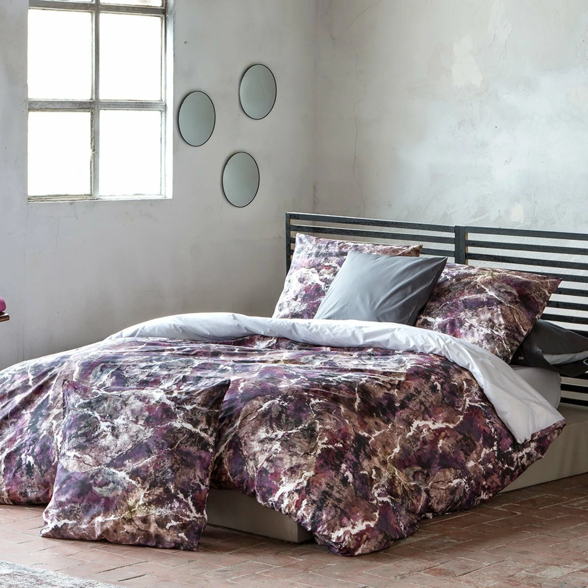 Guy Laroche Funda NórdicaHAZAR Violeta/blanco 140x200cm 3 Guy Laroche Funda NórdicaHAZAR Violeta/blanco 140x200cm