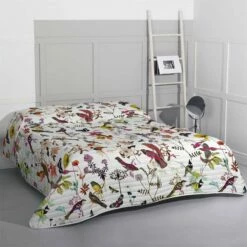 Birds Of Paradise Colcha Cama 80/90 (180x260 Cm) Multicolor