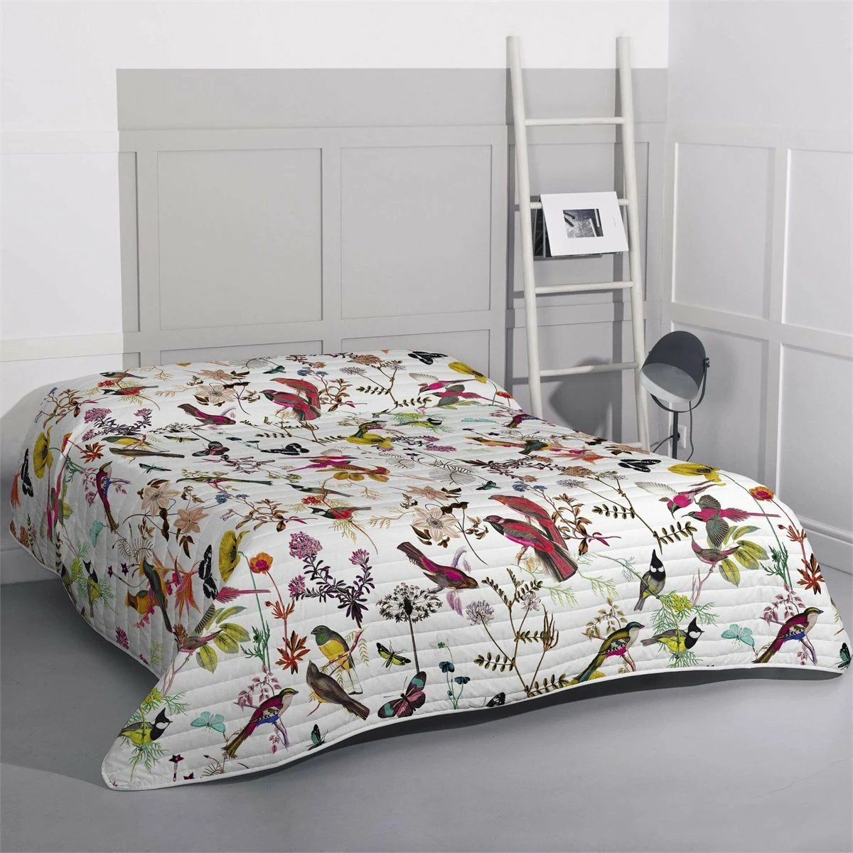 Birds Of Paradise Colcha Cama 80/90 (180x260 Cm) Multicolor 3 Birds Of Paradise Colcha Cama 80/90 (180x260 Cm) Multicolor
