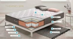 Colchón 90x190 Muelle Ensacado Visco Thermo Spa - Altura +/- 26 Cm - Sistema De Muelle Ensacado 3.0 + Viscoelástica 11 Colchón 90x190 Muelle Ensacado Visco Thermo Spa - Altura +/- 26 Cm - Sistema De Muelle Ensacado 3.0 + Viscoelástica -Forros De Cama Ventas 2024 e00f91c194dba3d2a76dec2874ee50ca8fe722af 83596d04750f41ec93239a92ff31fab6