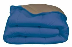 Relleno Nórdico BICOLOR Azul/Marrón