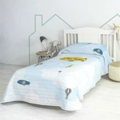 Zeppelin Colcha Cama 80/90 (180x260 Cm) Multicolor