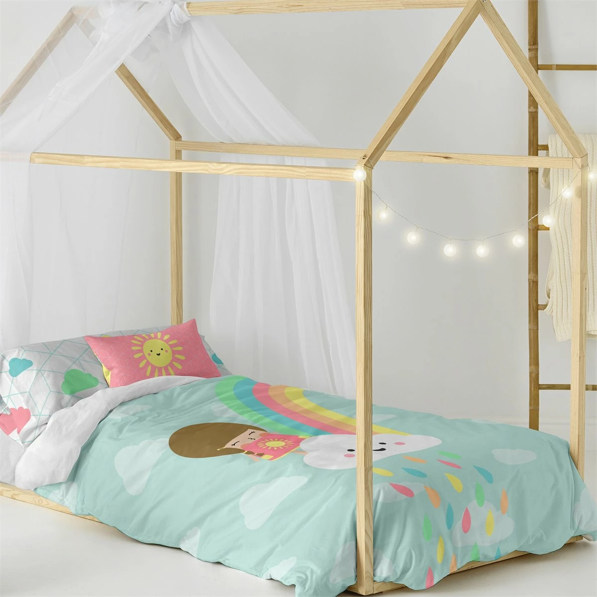 Rainbow Juego Nórdico 155x220 Multicolor 4 Rainbow Juego Nórdico 155x220 Multicolor - Imagen 2