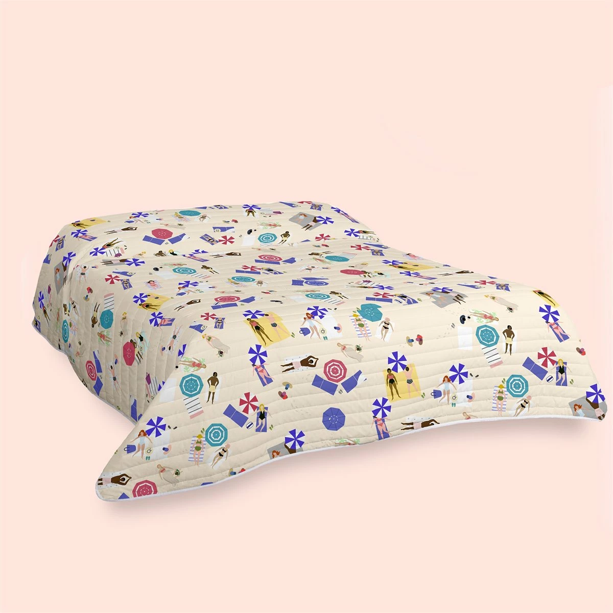 Sunny Vibes Colcha Cama 105 (200x260 Cm) Multicolor 4 Sunny Vibes Colcha Cama 105 (200x260 Cm) Multicolor - Imagen 2