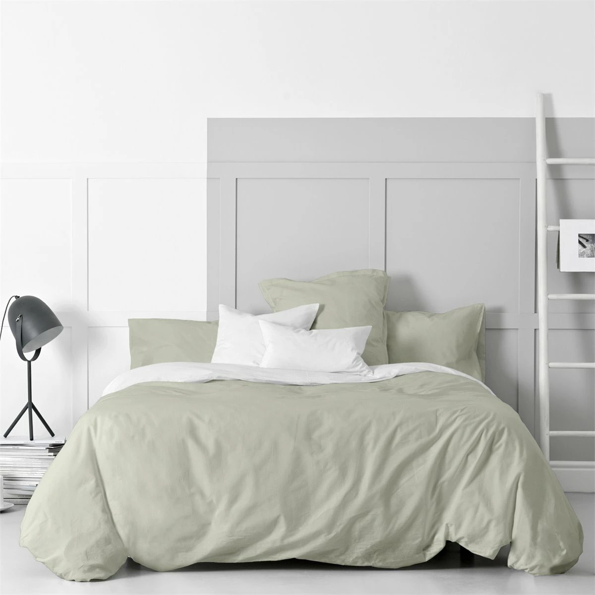 Basic Funda Nórdica 155x220 Beige 4 Basic Funda Nórdica 155x220 Beige - Imagen 2