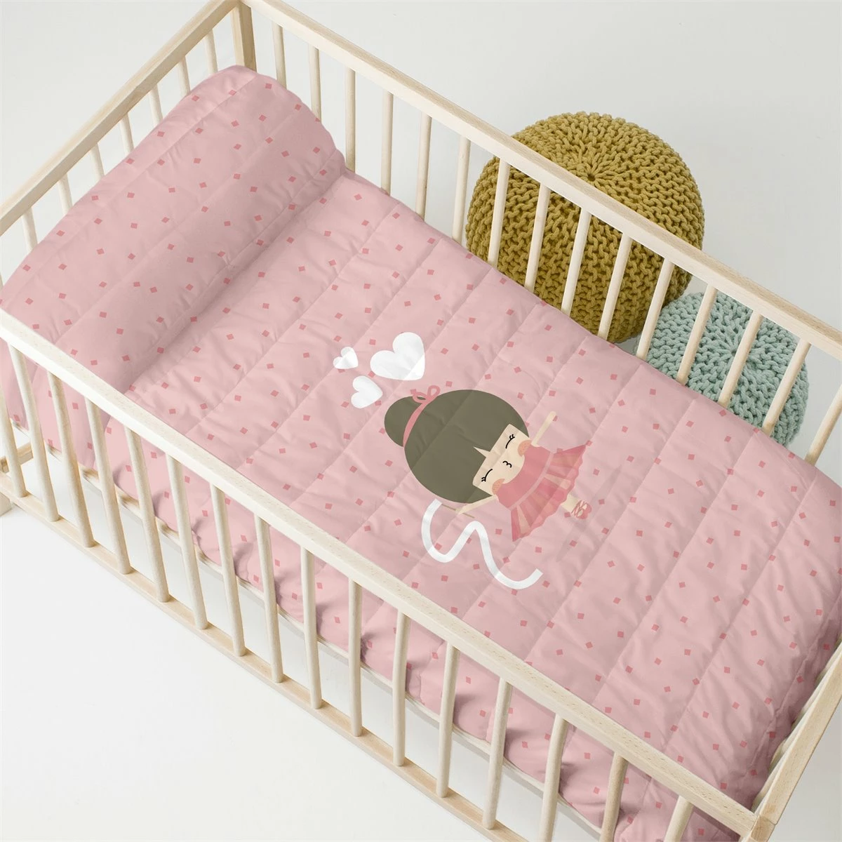 Dancing Colcha Cuna (100x130 Cm) Multicolor 4 Dancing Colcha Cuna (100x130 Cm) Multicolor - Imagen 2