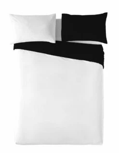 FUNDA NORDICA BICOLOR REVERSIBLE BLANCO / NEGRO CAMA 90 -Forros De Cama Ventas 2024 f788950407aa45a70d723fb533310946f0cde9f9 febdb969b1664161a731850a4bd8090b