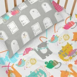 Cat & Mouse Juego De Sábana Cuna (100x130 Cm) Multicolor -Forros De Cama Ventas 2024 f8c1a0e5d3cc1fdb78b129fb904d24df7ec1772d bf3b6271cc09428084aed44fc8e7fa96