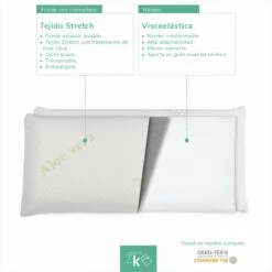 Almohada Viscoelástica 70 Cm Funda Aloe Vera -Forros De Cama Ventas 2024 fca3c98f9e0ec78e51412771d926b08ee462ce89 3cb31b8fd78c44b89ce302591108907a