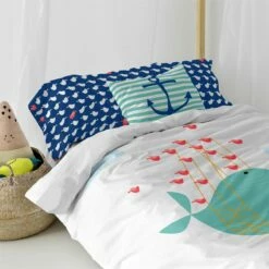 Whale Juego Nórdico 155x220 Multicolor -Forros De Cama Ventas 2024 fccf43787915e9bfe40c6945fbfd55e1482d68ae 224f940660b545de8d5f98b64719ba78