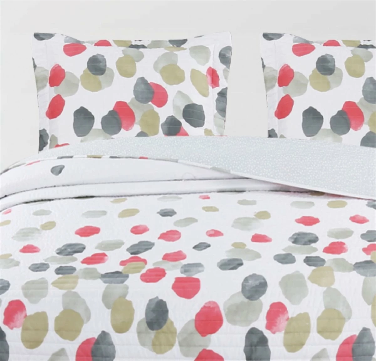 Colcha Bouti + Fundas Cojines Cama De 135cm Greta Rojo Donegal 5 Colcha Bouti + Fundas Cojines Cama De 135cm Greta Rojo Donegal - Imagen 3